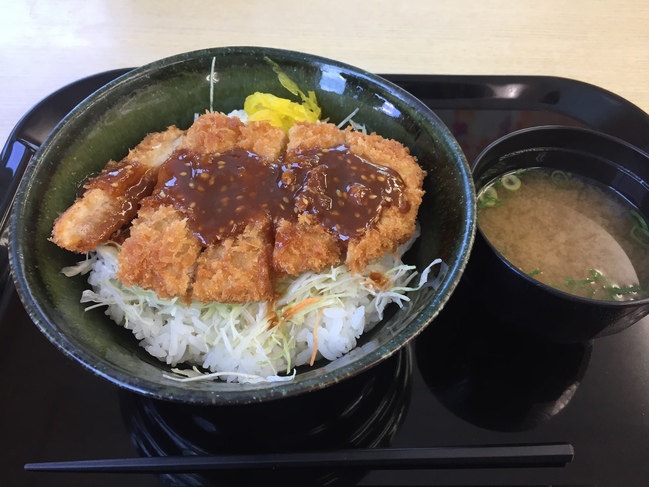 ゆず味噌カツ丼